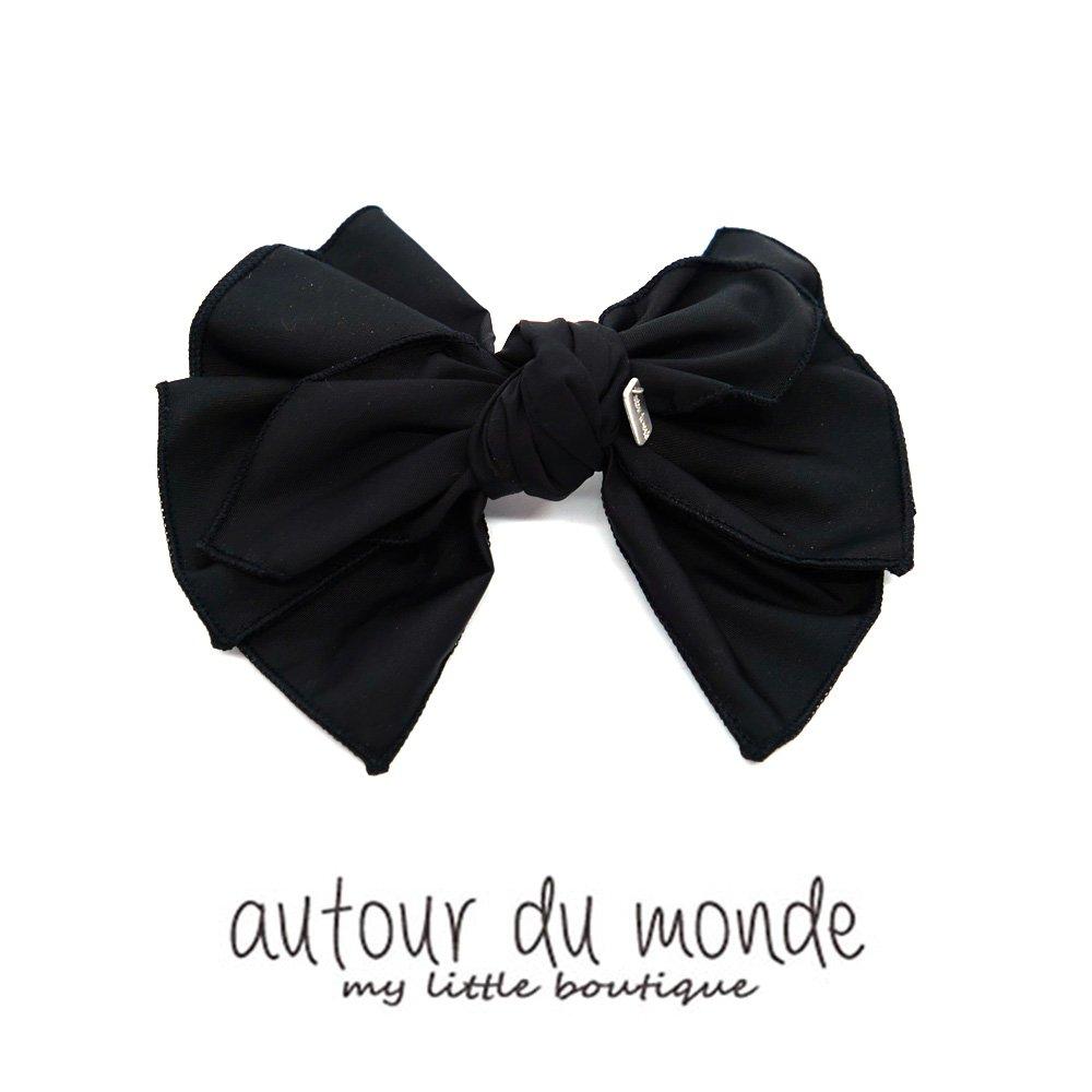 

Volume Ribbon Hairpin (Black)