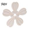 Talos Petal Shaped Coaster, Heat Resistant Silicone Mat, Non-Slip Dishwasher Safe Pot for Kitchen Dining Room