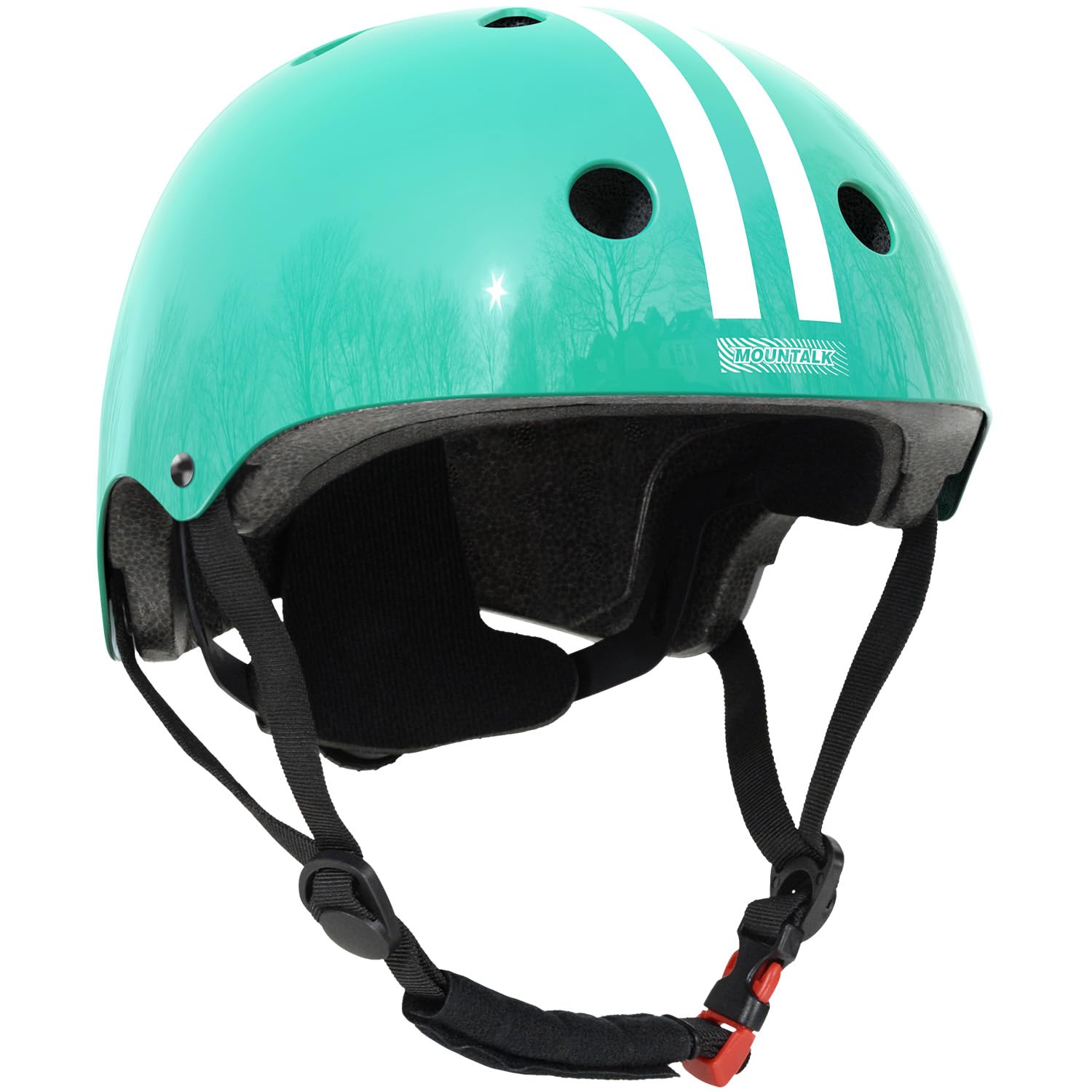 

Lightweight Bicycle Helmet for Ages Perfect for Elementary and Junior High School Perfect for School and CPSC and ASTM Glossy Size for Girls and Boys