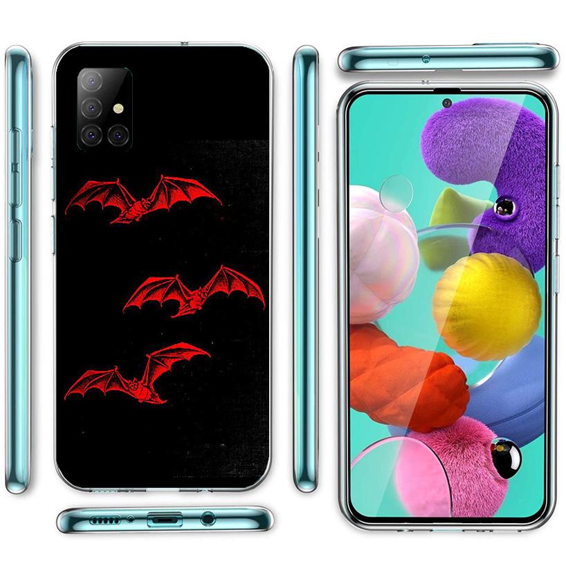 Gothic Vampire Scarlet Art Phone Case For Samsung Galaxy A52 A32 A22 A12 A51 A31 A50S A30S A20S A10S Note 20 Ultra 10 Plus S10 A