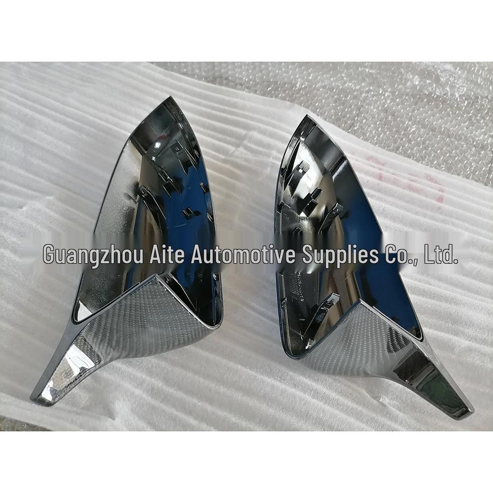 BMW X5 E70 X6 E71 Modified Carbon Fiber Rearview Mirror Cover Replacement