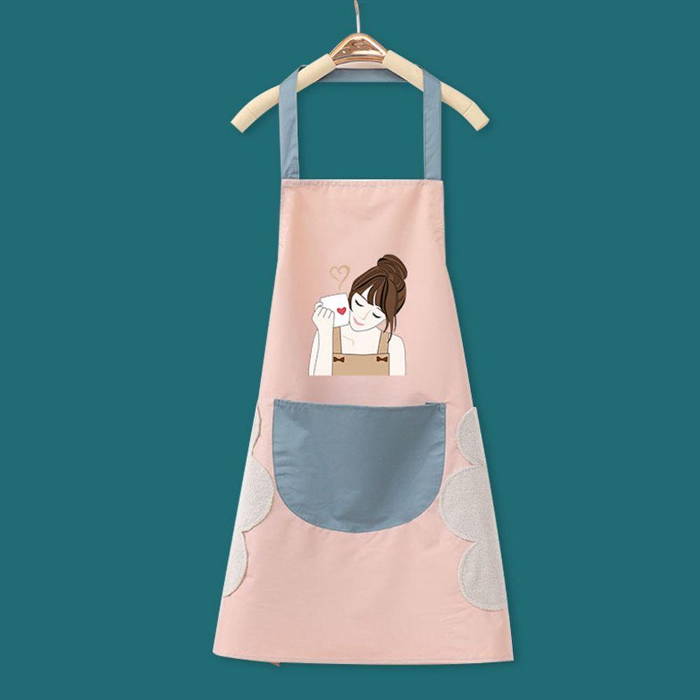 With Pocket Nail Shop Cooking Household Cleaning Tools Baking Accessories Apron Kitchen Supplies