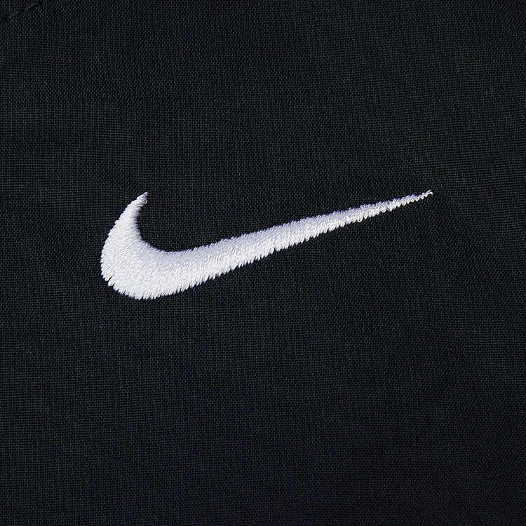 Nike Solid Color Logo Drawstring Casual Pants Women Bottoms Black FB8285-010
