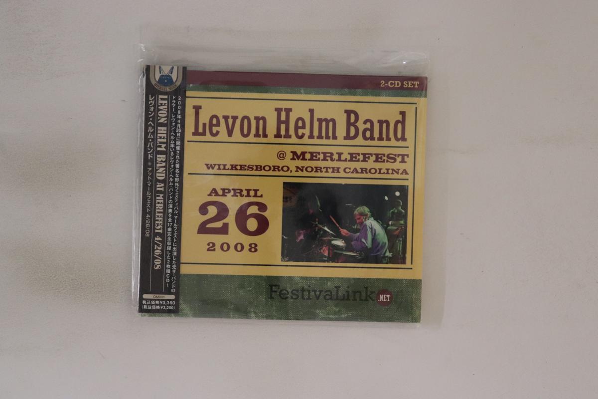 

CD LEVON HELM - At Merlefest 4 / 26 / 08 OM001 OVERALL MUSIC 2009 Japan Obi Rock Used