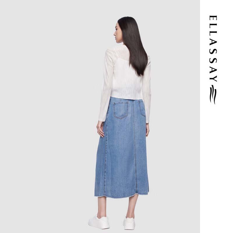 ELLASSAY Women's V-Neck Knit Cardigan