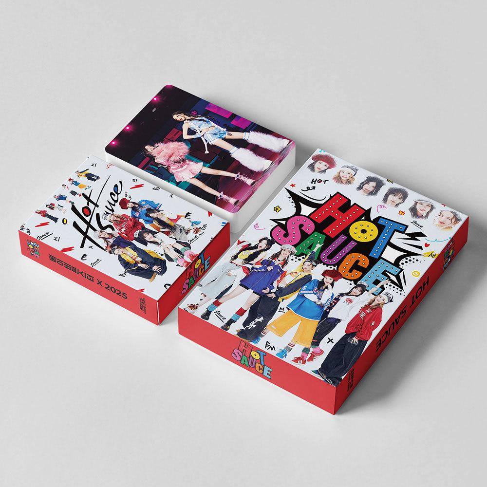 In Stock: 55 New BABYMONSTER 'HOT SAUCE' Single Album LOMO Card Sets