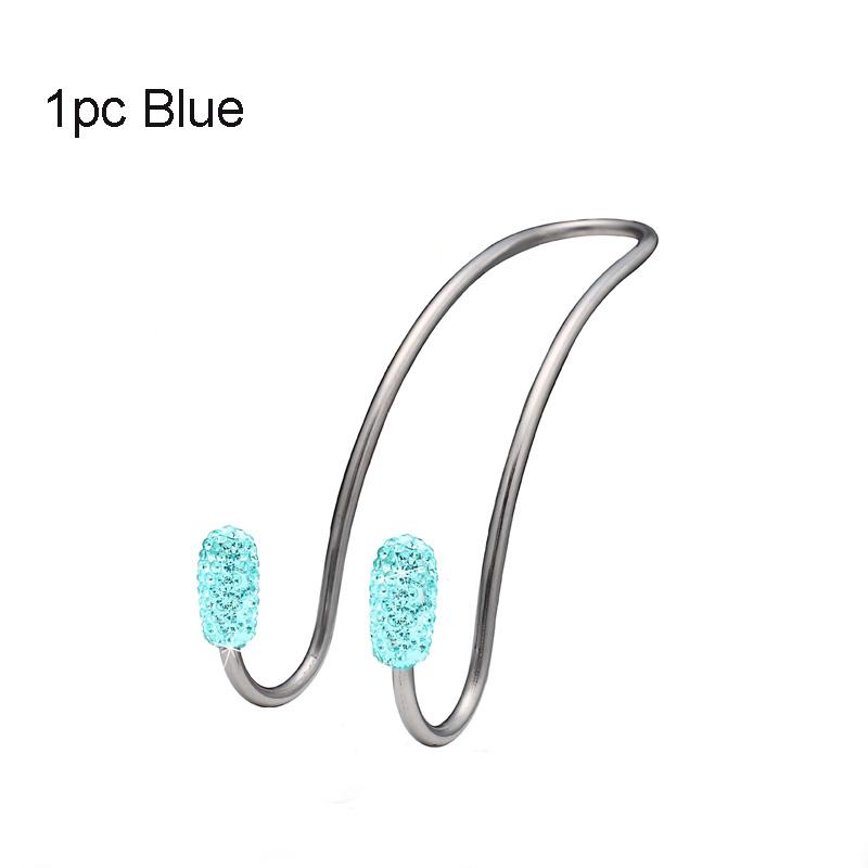 Multi-functional Metal Car Seat Headrest Hanger Bag Bling Diamond Crystal Seat Hook Holder for Bag Purse Cloth Grocery Storage