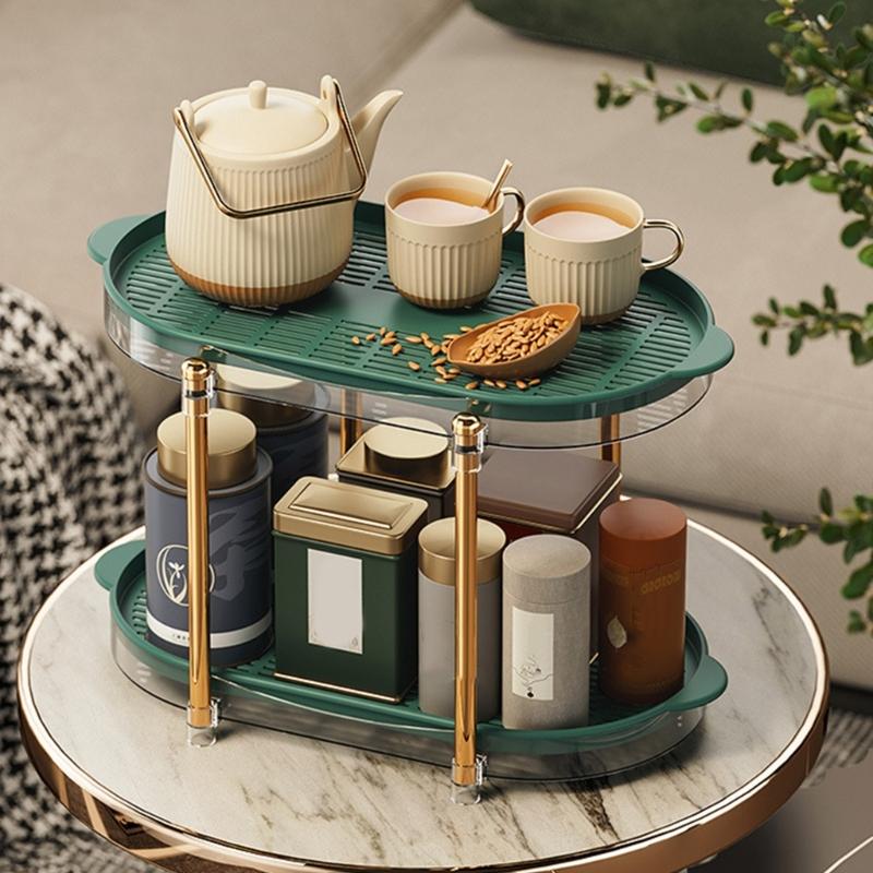Small Cup Drainer Rack with Two Layer Double Layer Cup Holder Drainer Rack Suitable for Home or Office Cup Management
