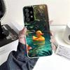 Rubber Ducks Swimming Pool For Samsung Galaxy A52S A42 A32 A22 A12 A02S A51 A50S Phone Case A41 A31 A21S A30S A20S A20E A70 A71