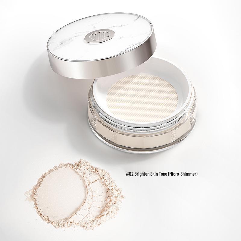 

Бестселлер Douyin: Myg Рассыпчатая пудра - Ультратонкая, Не скатывается, Дышащая, Контроль жирности, Пото- и водостойкая, Матирующая, Стойкая фиксирующая пудра. 8g Setting Powder