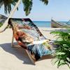 KDB Football Maestro Beach Towel, Large Soft Quick Dry Towel for Beach Camping Swimming