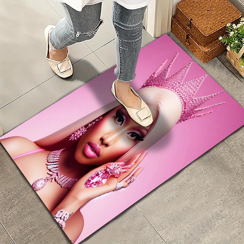 Nicki Minaj Carpet Rug For Living Room Bedroom Home Sofa Decoration Kids Play Nonslip Floor Mat