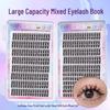 Segmented DIY Self-Grafting Eyelash Kit: 30p/40p Mixed Pack False Eyelashes