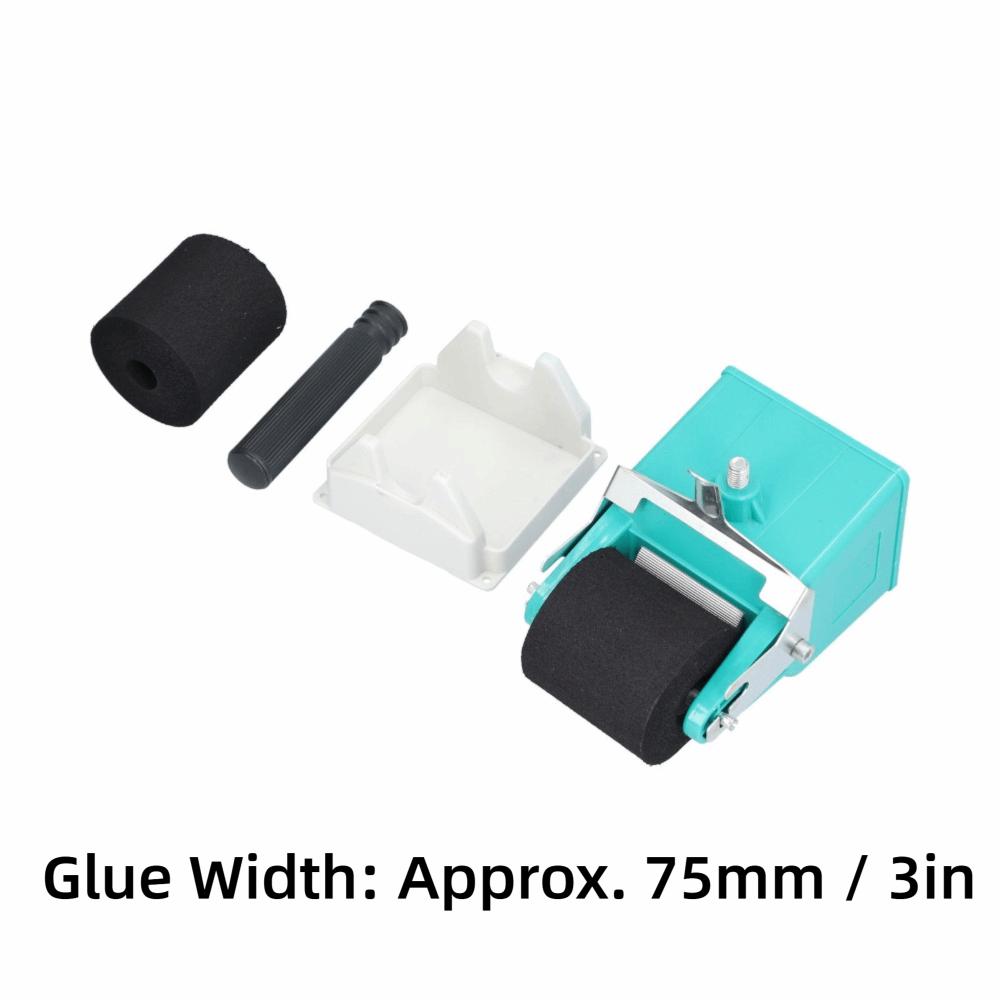 3 Inch Width Glue Applicator Manual Operation Glue Spreader Adhesive Roller For Woodworking
