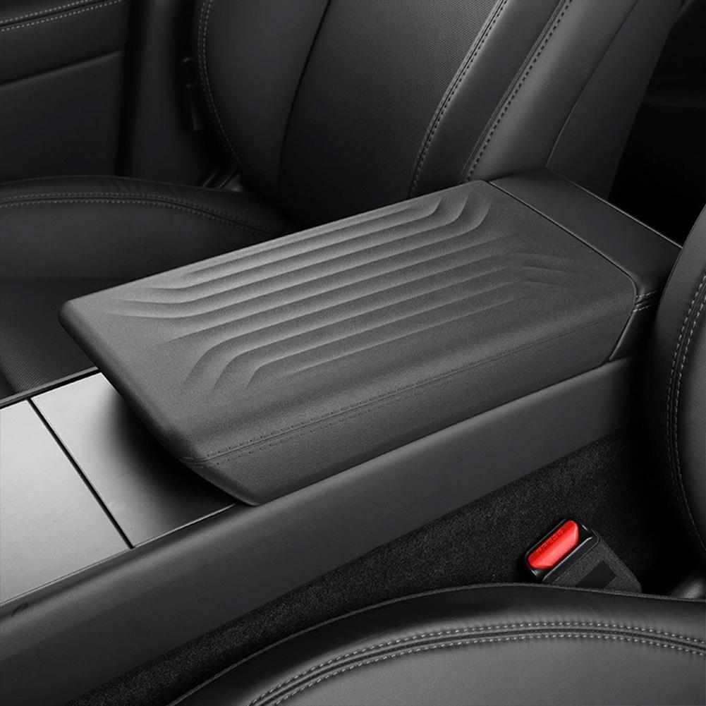 For Tesla ModelY Juniper 2025 Car Center Console Arm Box Lid Cover Rest Accessories Armrest Auto Central Interior Pad M7M2