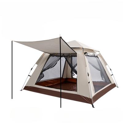 Barraca de caminhada portátil de abertura rápida para acampamento ao ar livre, barraca automática para acampamento, barraca automática para 5 a 8 parques