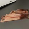 M6 screw holes Bus Bars Connector Red Copper Red Copper Pickling Busbar  LiFePO4 Cell