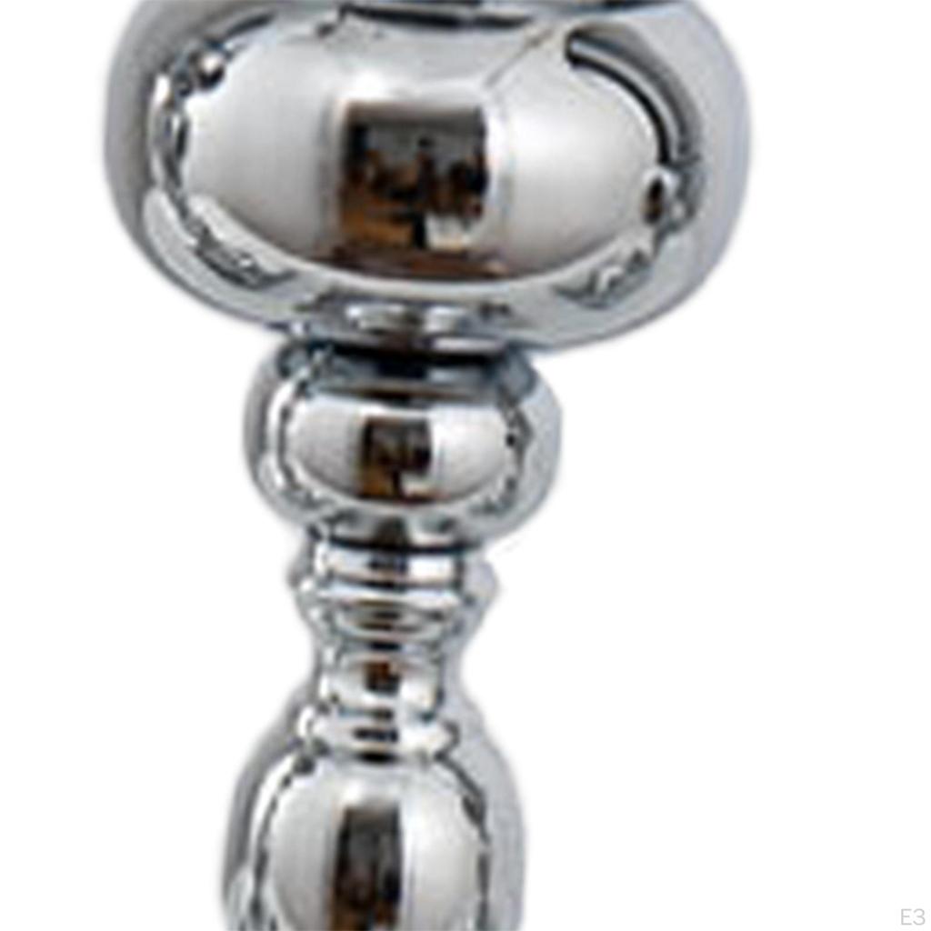 Centerpiece Flower Vase Metal Tabletop Stand European Elegant Trumpet for Event