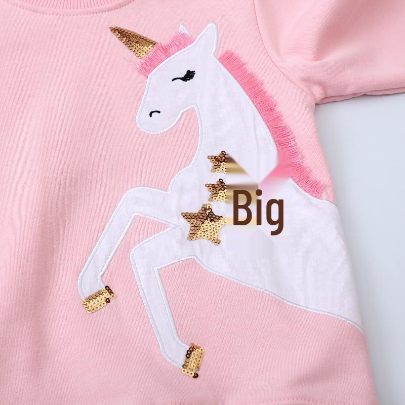 Jesień Zima 2026 Bluza z Długim Rękawem dla Maluchów i Dzieci - Bluza Chłopcy i Dziewczynki