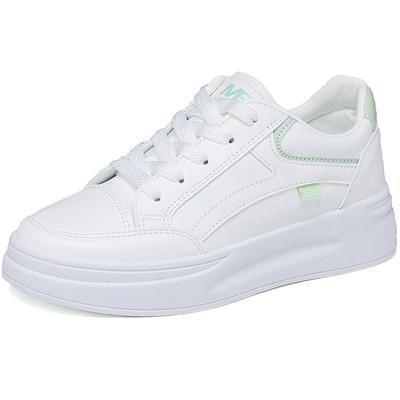 2024 New Woman Casual Jogging Shoes Ladies Spring White Comfortable Sneakers Youth Girls Breathable Flats Platform Trainers