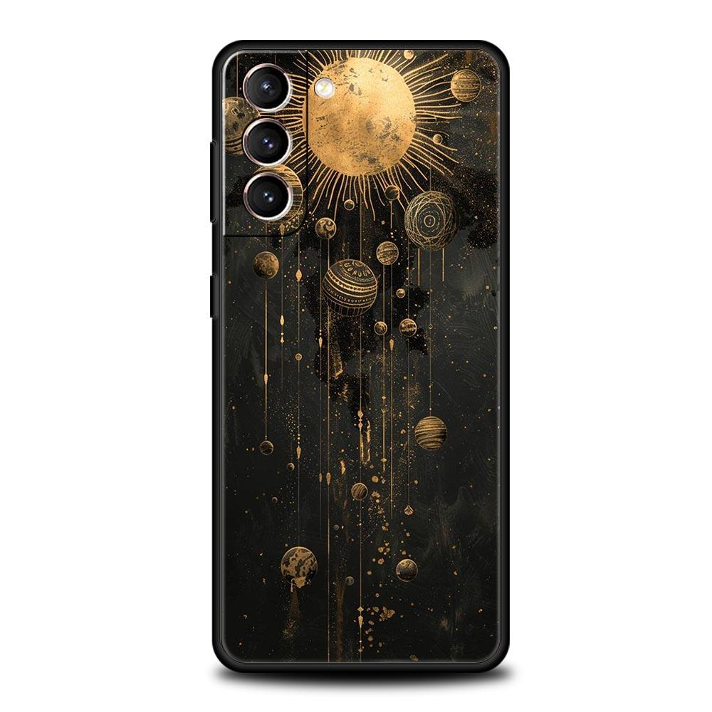 Fashion Starry Sky Stars Phone Case for Samsung Galaxy S26 S25 S24 S23 S22 S20 S21 FE Ultra S25 Edge Plus 5G Soft TPU Cover Bags
