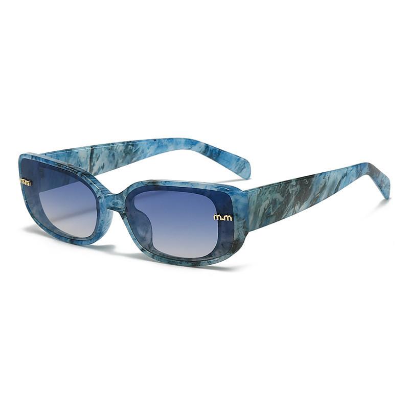 

Ретро Геометрические Очки Полной Оправы с Синим Фильтром для Моды и Защиты от Солнца BluePatternBlueSlice