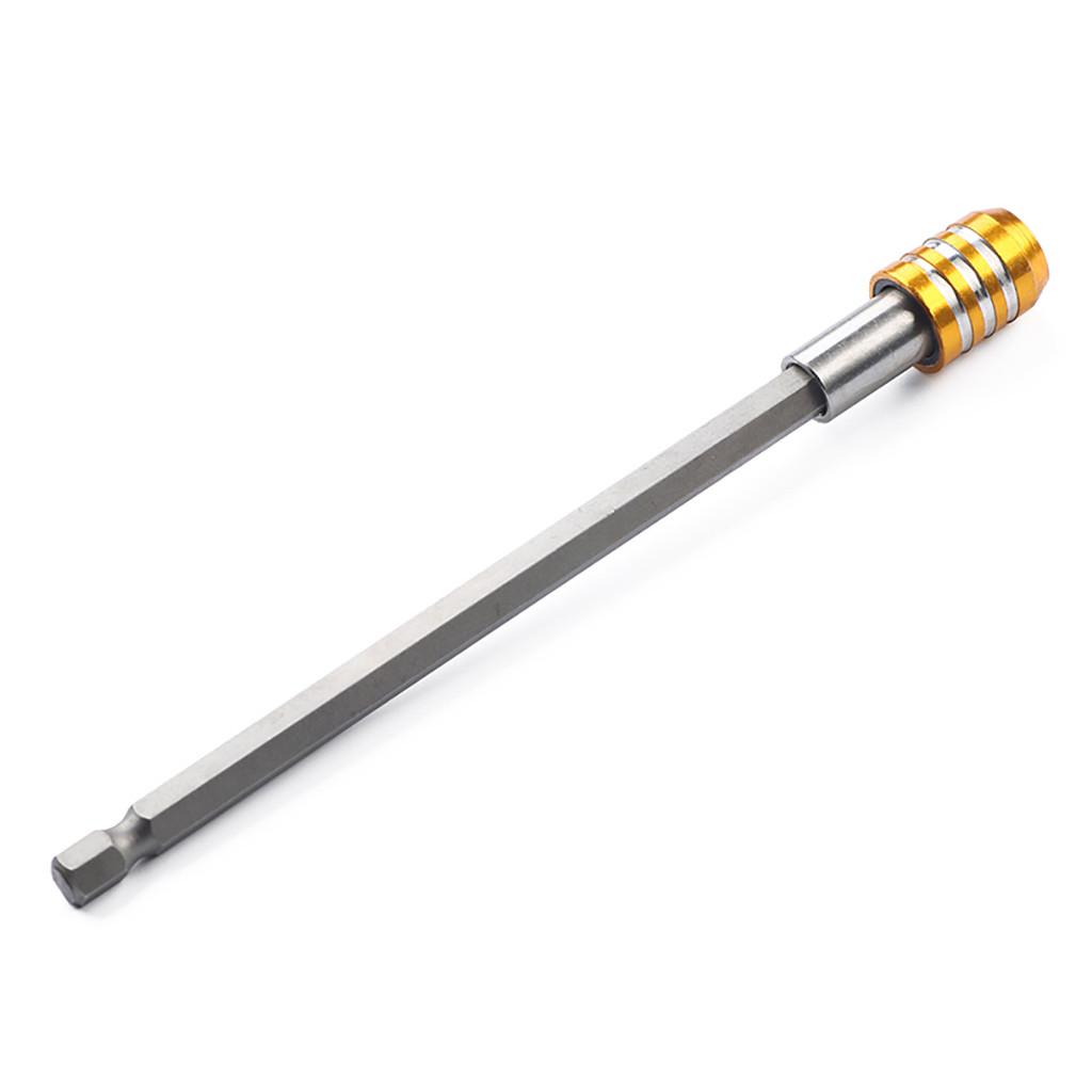 Magnetischer Schraubendreher mit Sechskantschaft, Schnellspanner, Verlängerungshalter, Bit-Set, 3-teilig