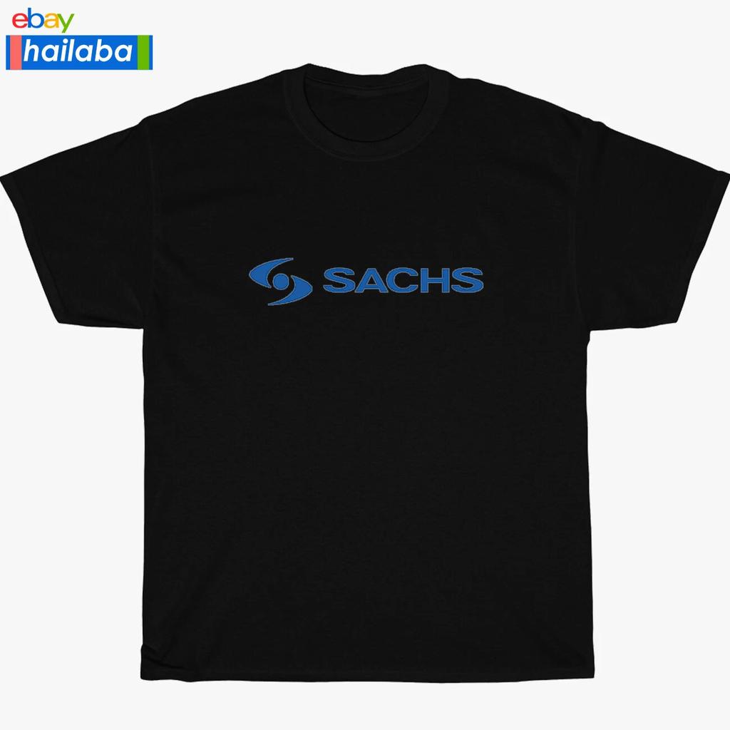 New Sachs Racing Logo Black / Navy Men's T Shirt S-3XL