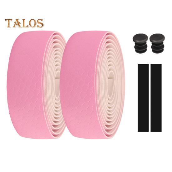 2 Rollen Fahrradlenkergriffe Rutschfeste Textur Weich Memory EVA Stoßdämpfung Memory-Schaum Fahrradgriffe