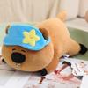 Cartoon Keychain Capybara Plush Dolls Pendant Childrens Toys Birthday Gifts