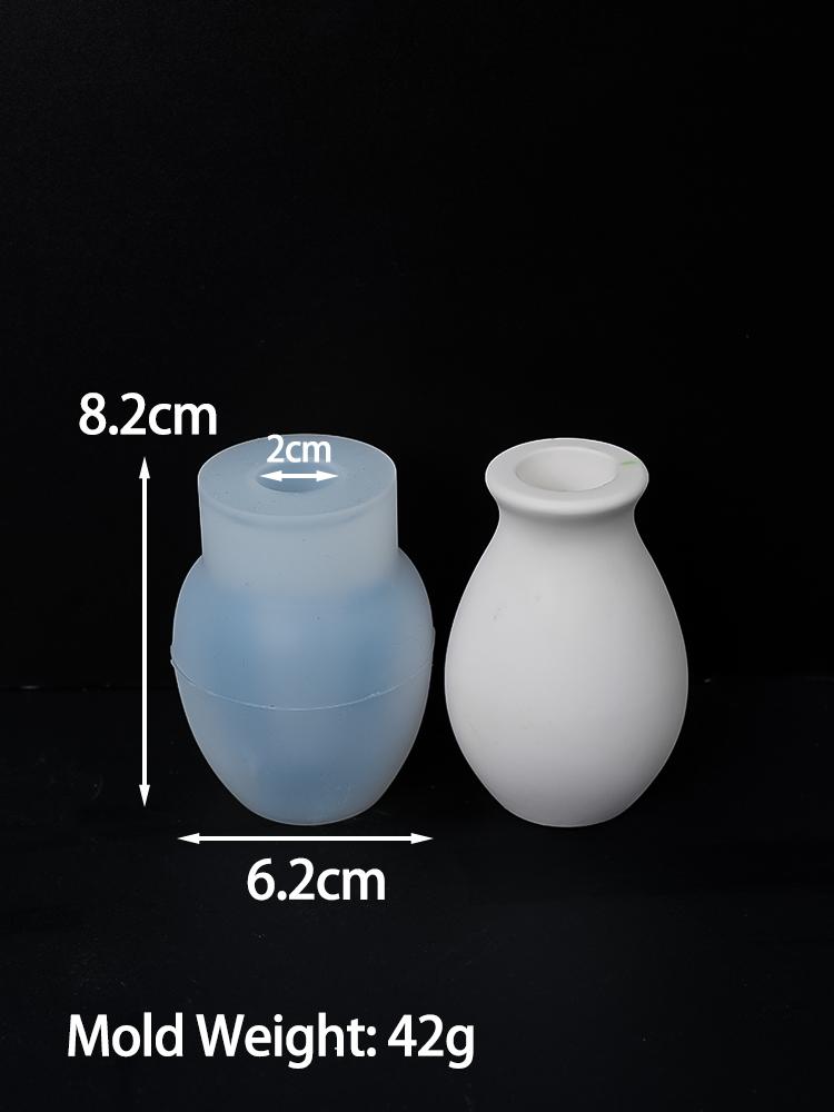 Ceramics Vase Silicone Mold Nordic Style Concrete Handmade Candlestick Casting Tools DIY Flowerpot Cement Resin Molds Home Decor