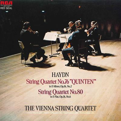 LP Record VIENNA STRING QUARTET  HaydnString Quartet No.76quinten RVC2048 RCA RED SEAL 1976 Japan Obi Classical Used