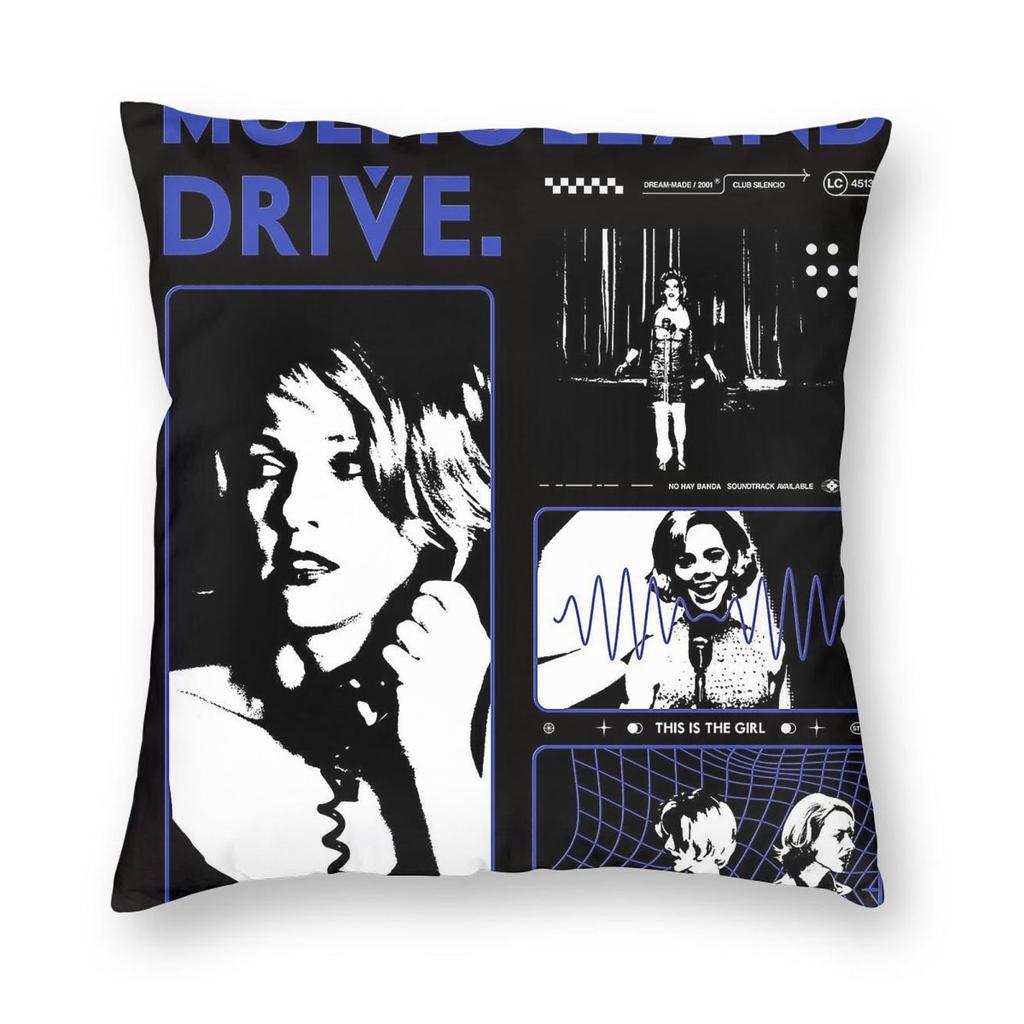 Mulholland Drive Horror Film Pillowcase Polyester Linen Velvet Creative Zip Decorative Throw Pillow Case Car Cushion Cover