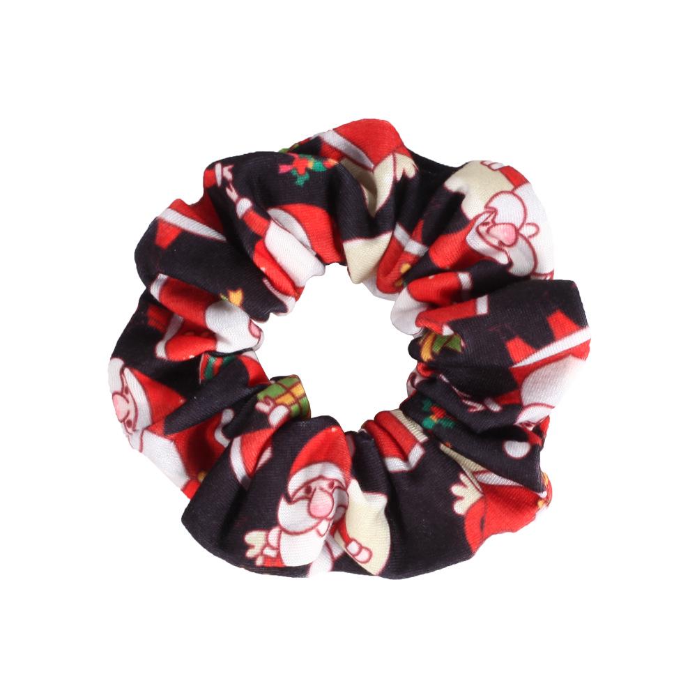 Christmas Hair Ring Set: Snowman, Bells, Santa Hat, Antlers, Candy Cane & Festive Accessories