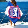Asciugamano da Spiaggia Stampato con Stemma del Town Football Club, Microfibra Super Morbida, Regalo Perfetto Compleanno, per Piscina, Spiaggia, Viaggio, per famiglia e amici