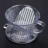 Small Size Coffee Dripper Transparent Reusable Filter Cup Reusable Cone Coffee Cup  Manual Brewing