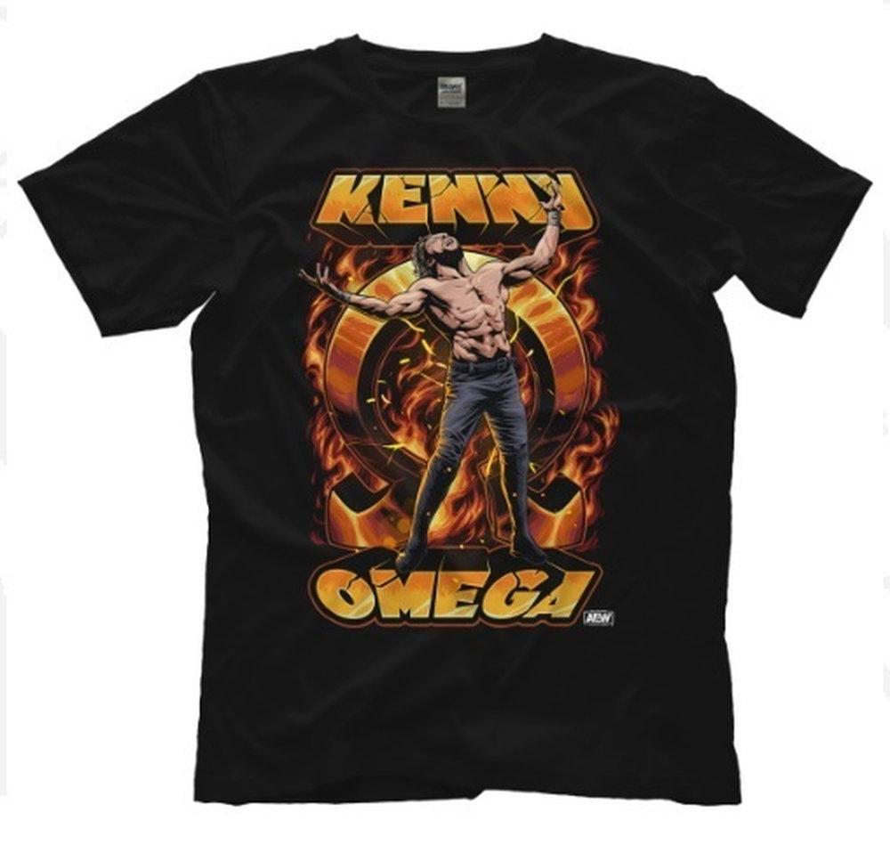 2025 HOT SALE T SHIRTS  Kenny Omega Wrestling Sports TEE Famous Wrestler FANS Unisex Clothes Streetwear