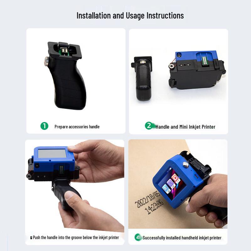Lan Cai He Portable Mini Handheld Inkjet Printer