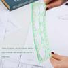 (Nikita) Șabloane de cerc Măsurând Geometrie Riglă Plastic Geometric Desen Pictură