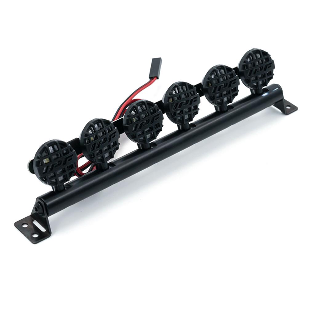 LED-Licht-Dachlampen-Zubehör-Set, 6 Licht-Ersatz für 1/10 Traxxas TRX4 Trx4 Axial SCX10