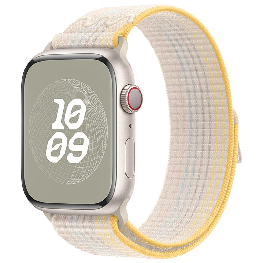 Nylonband für Apple Watch Band 49 mm 44 mm 40 mm 45 mm 41 mm 42 mm 44 45 49 mm Correa Armband iWatch Ultra Serie 7 6 5 3 SE 8 Armband