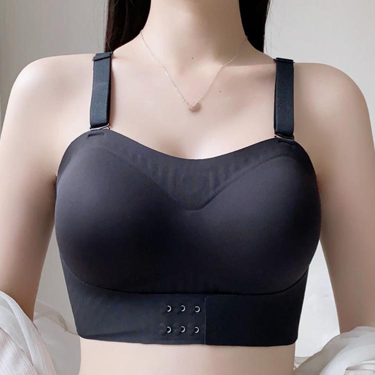 Non Marking Bra Women's Adjustable Large Strapless Bra Anti Slip Gathering Strapless Bra Strapless Bra Strapless Bra