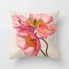 45X45Cm Flower Butterfly Pattern Decorative Cushions Pillowcase Polyester Cushion Cover Throw Pillow Sofa Decoration Pillowcover