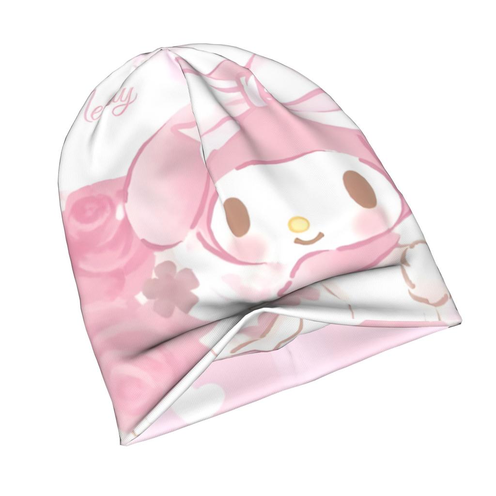 Sanrio My Melody Adult Beanie Hat - Iconic My Melody Face &, Culture Accessory Suitable for Layered Outfits, Coffee Walks, Creative Spaces, Gifts for