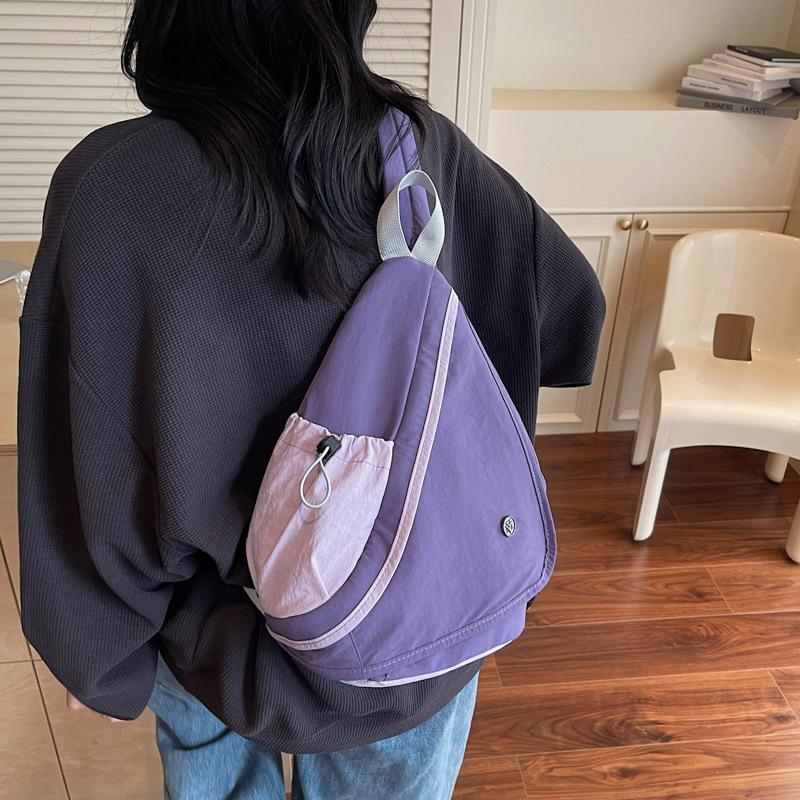 Versatile, Stylish, Personalized, Minimalist Shoulder Bag for Outdoor Travel, Autumn New Fashion Trend, Women's Casual Chest Bag
