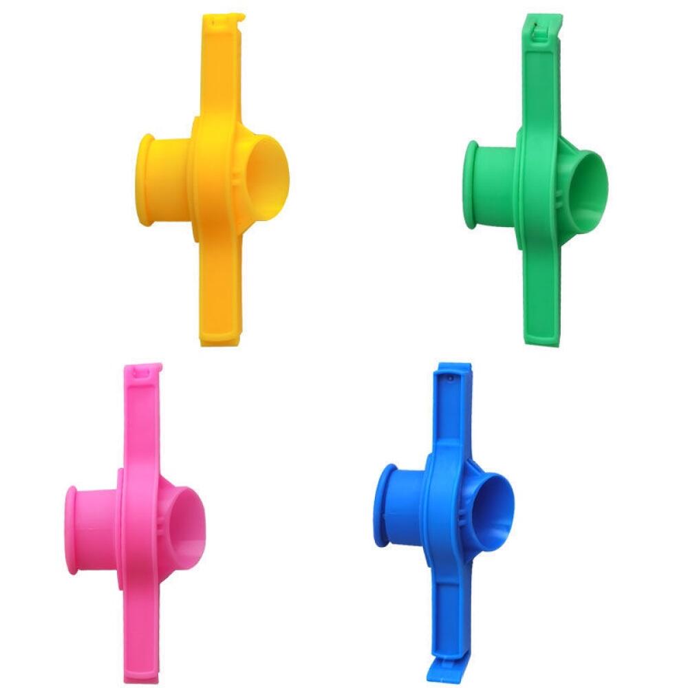 

Plastic Snack Closure Clamp Food Bag Sealer Clip, Milk Powder Bag Seal Strip with Outlet Design, For Kitchen Food Keeping