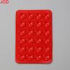 JCD 10pcs  Suction Cup Wall Stand Mat Multifunctional Silicone Leather Square Phone Case Anti-Slip Holder Mount Suction Cups