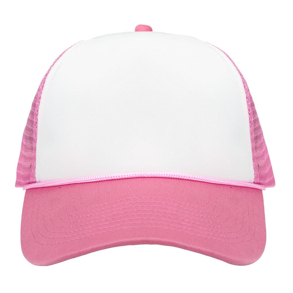 Christmas Sponge Mesh Cap: 6 Pattern Hot Stamped Logo Baseball Trucker with String Sun Visor