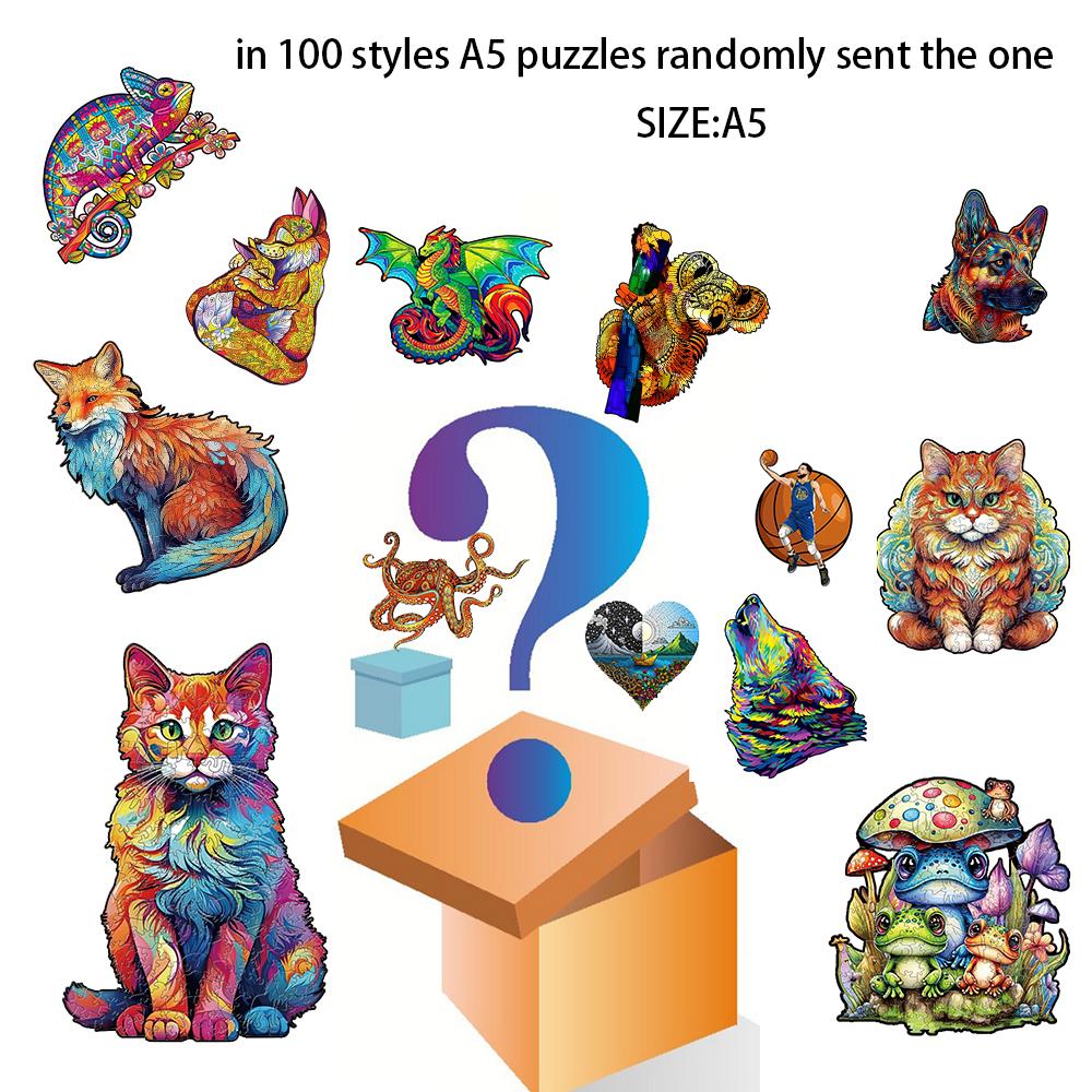 Non-Toxic Interactive 3D Cave Jurassic Animal Wooden Puzzle Game - Educational Toy For Kids And Adults - Ideal Birthday Gift Jigsaw Puzzle