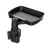 Sazanore Car Drink Cup Passenger Seat Rotating Smartphone Stand Tray Holder, Holder, Table, (Black) [Item]